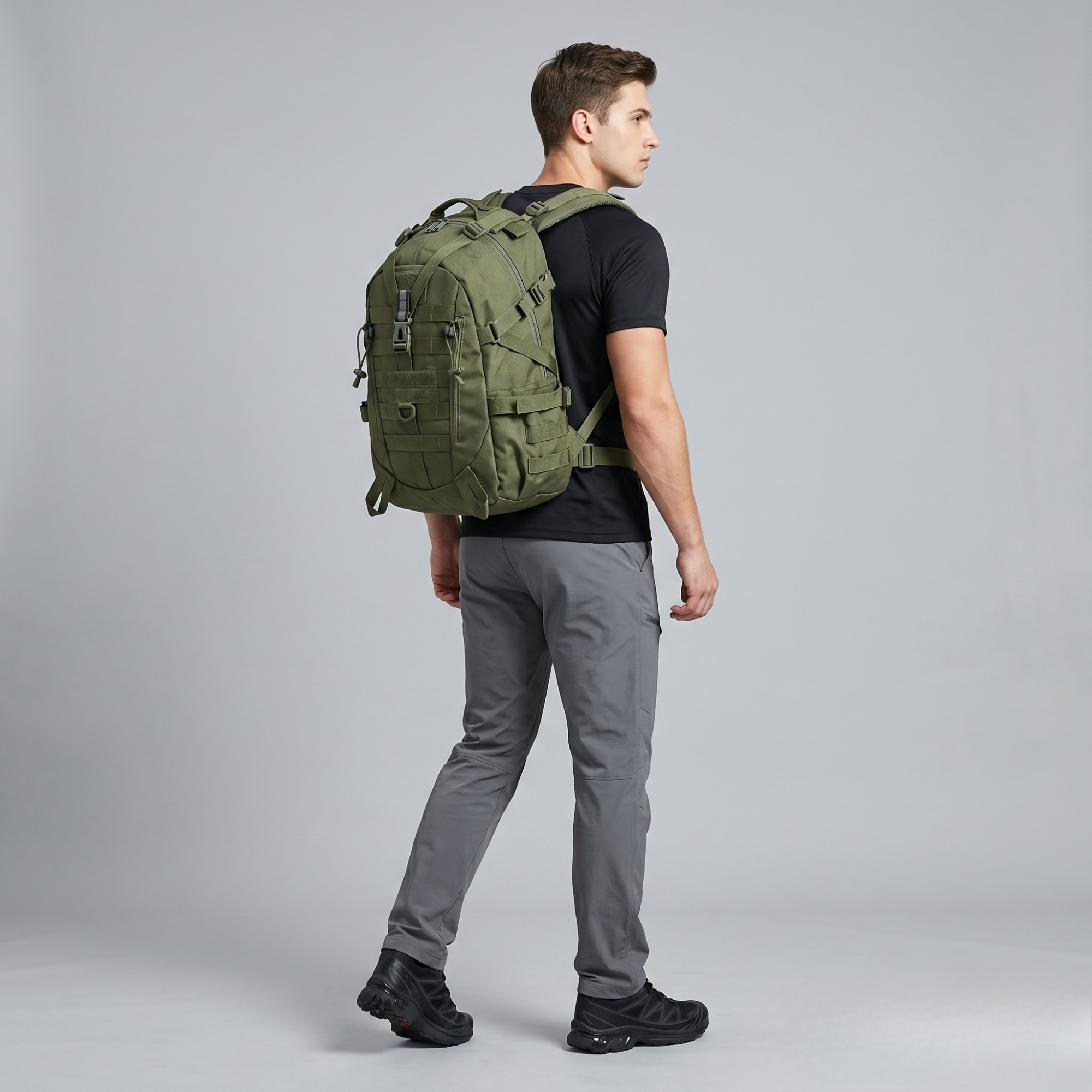 Mochila Táctica Militar Impermeable Molle