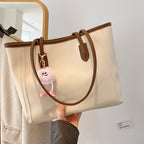Textured Shoulder Tote Bag for Women