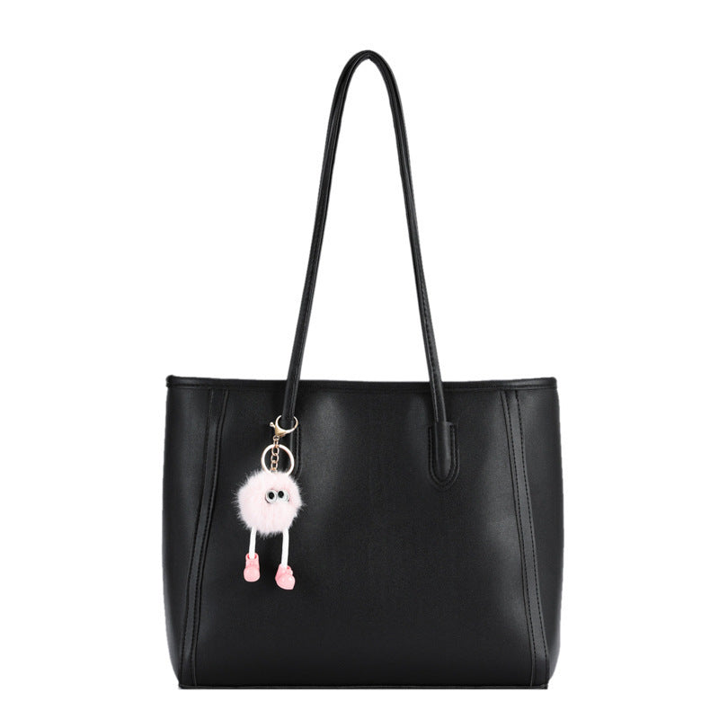Textured Shoulder Tote Bag for Women