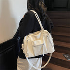 Retro Shoulder Tote Bag