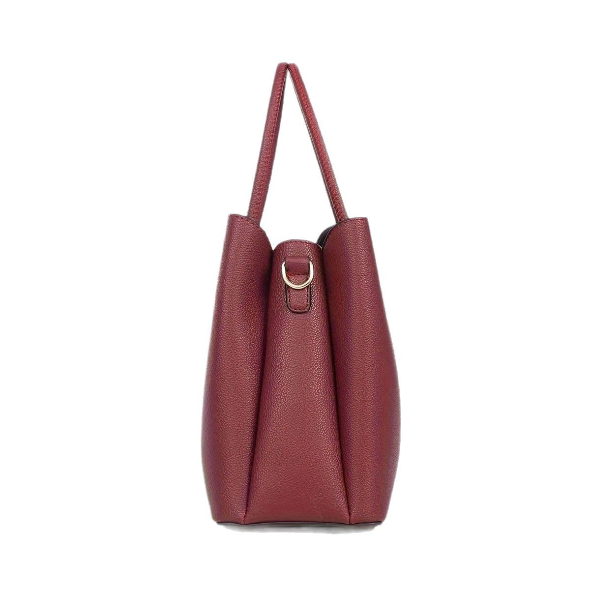 New Lightweight Pure Color Shoulder Women's Bag Casual Versatile Tote Handbag European and American Retro