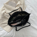 Soft Leather Large Capacity Tote Bag